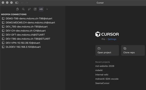 Cursor screenshot